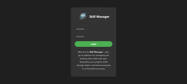 Skill Manager